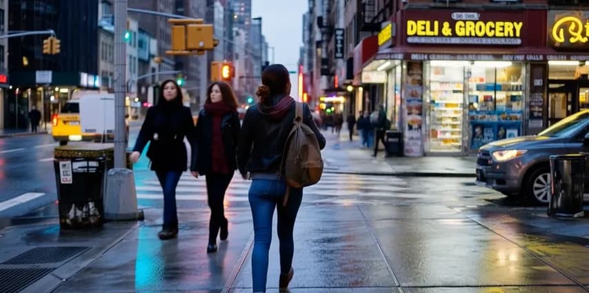 Hazafelé a munkából